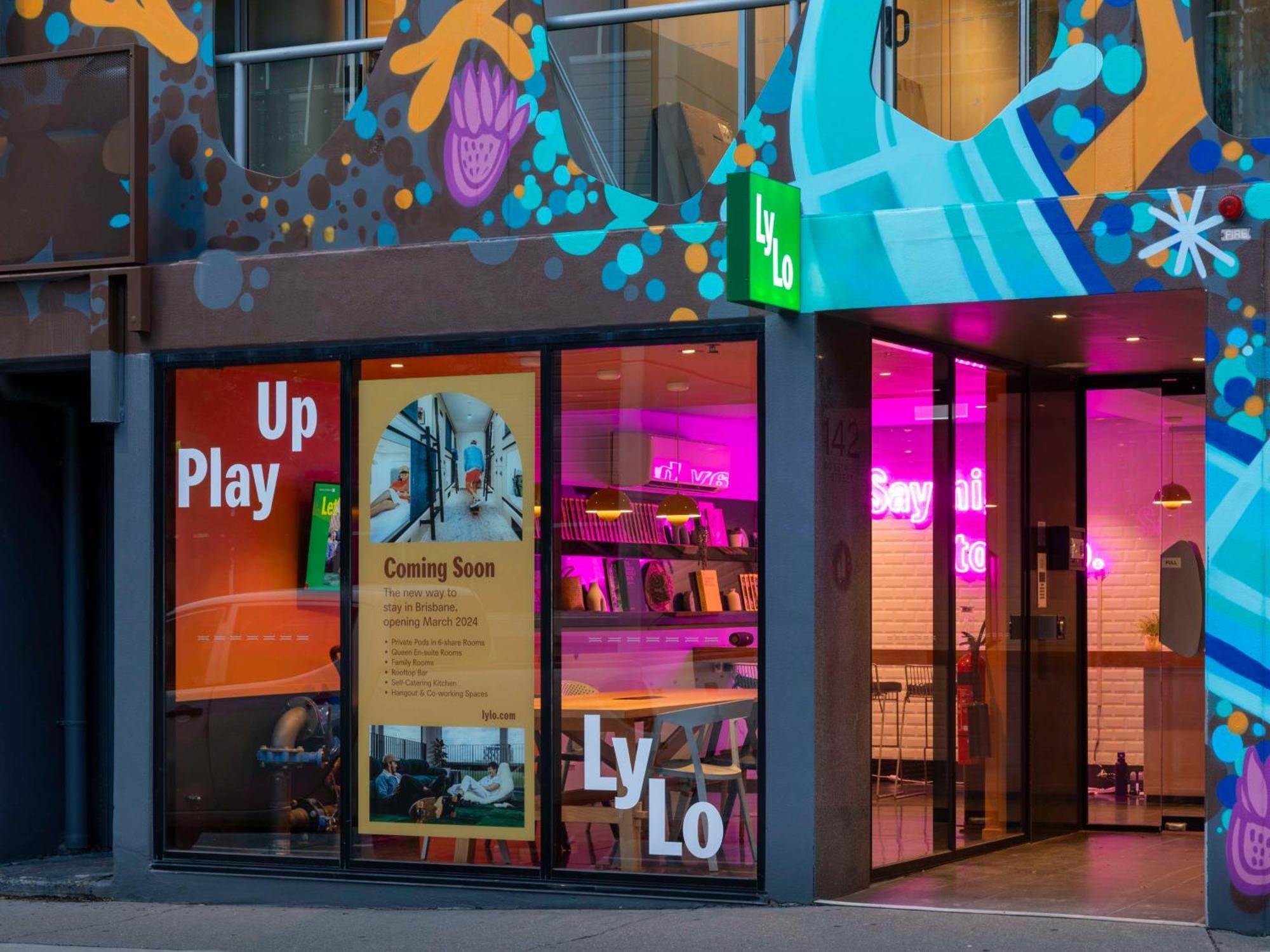 Lylo Brisbane Vandrehjem Eksteriør billede